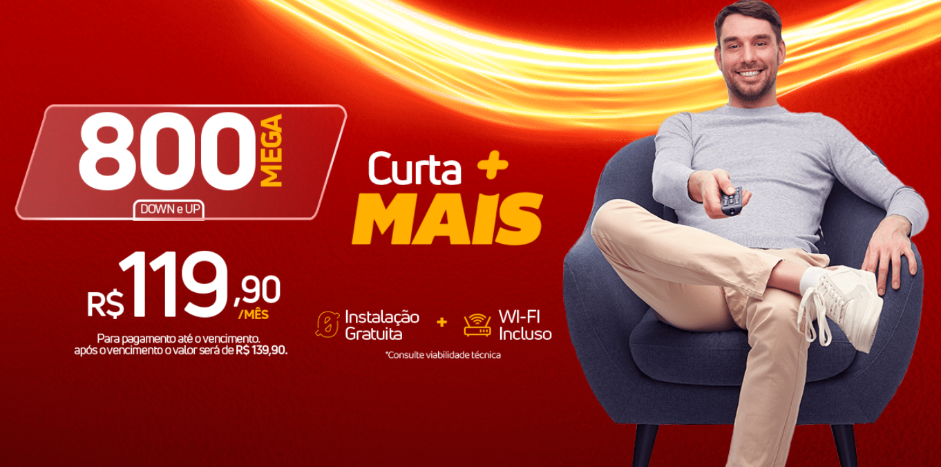 Melhor internet fibra de Palmas