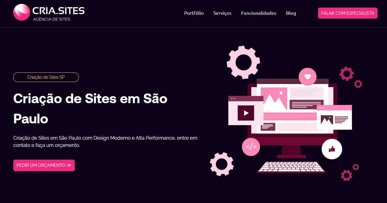 Criação de Sites SP