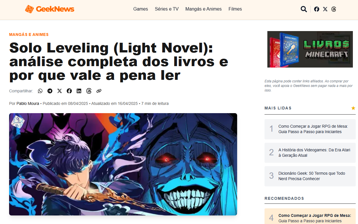 https://www.geeknews.com.br/noticia/solo-leveling-light-novel-analise-livros 