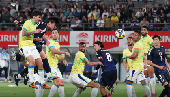 Brasil sofre virada hist&oacute;rica e perde para o Jap&atilde;o em amistoso em T&oacute;quio