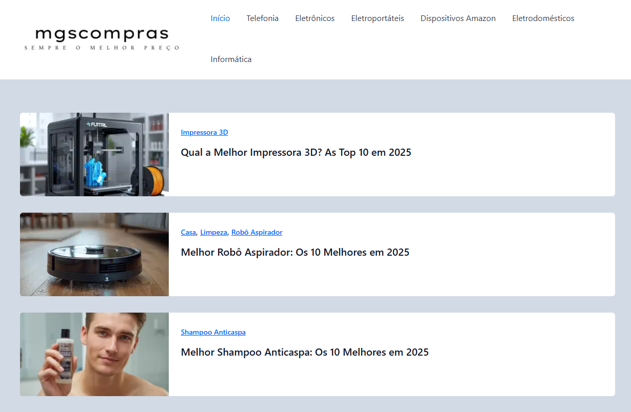 A Revolu&ccedil;&atilde;o das Compras Inteligentes: Encontrando os Melhores Produtos na MGS Compras