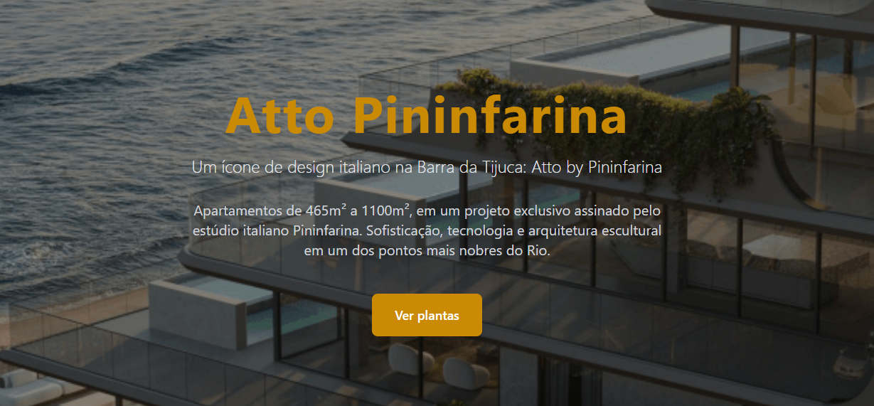O Legado do Design Automotivo Encontra a Arquitetura de Alto Luxo: A Revolu&ccedil;&atilde;o do Empreendimento Atto Pininfarina no Rio de Janeiro