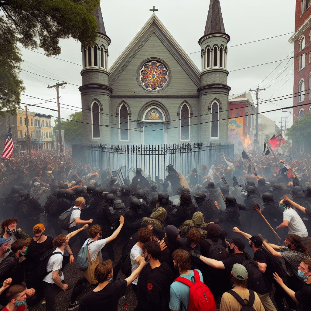 Confronto em bloco de carnaval gera protesto por conduta considerada ofensiva a igreja