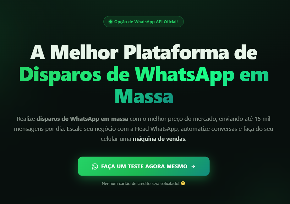 Disparos De Whatsapp Em Massa