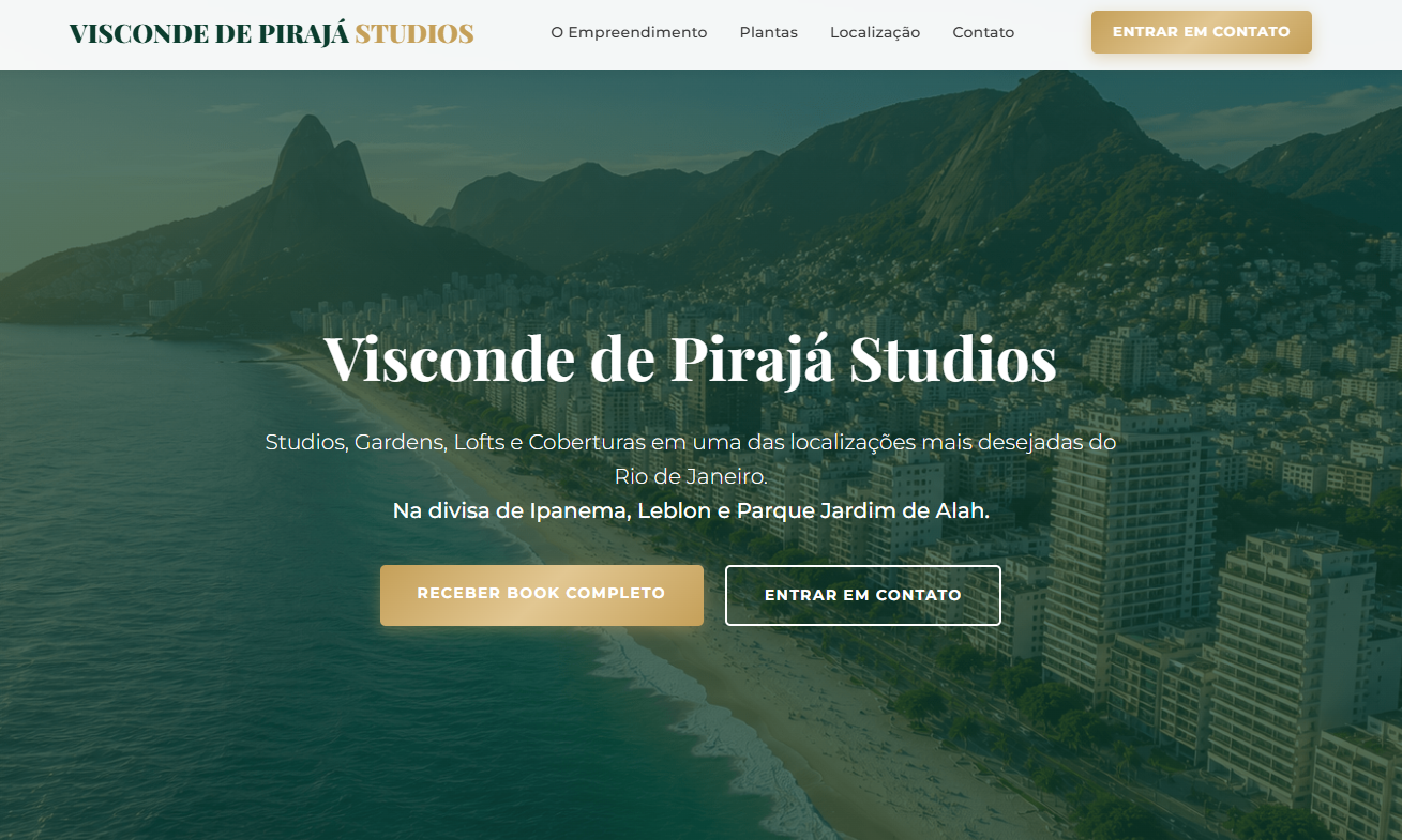 Empreendimento Studios Na Visconde De Piraja