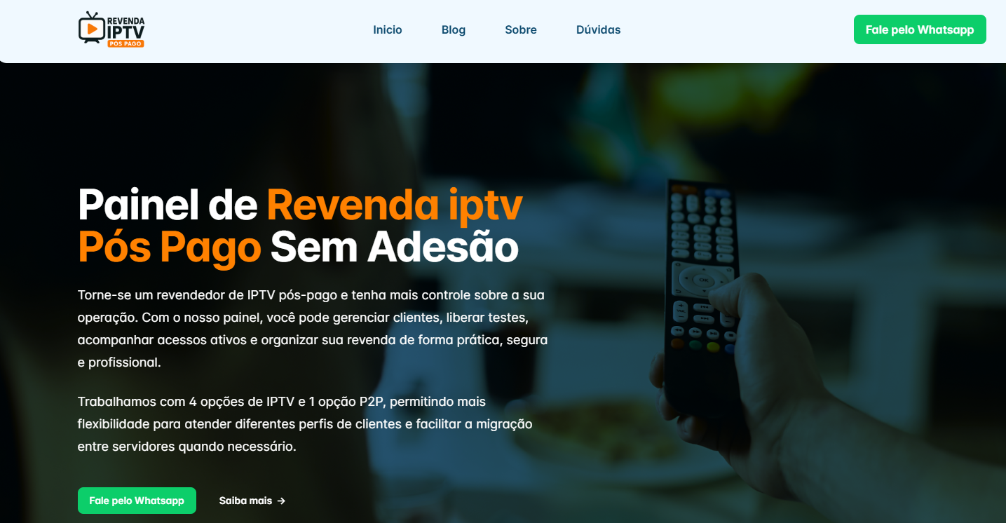 Revenda Iptv Pos Pago