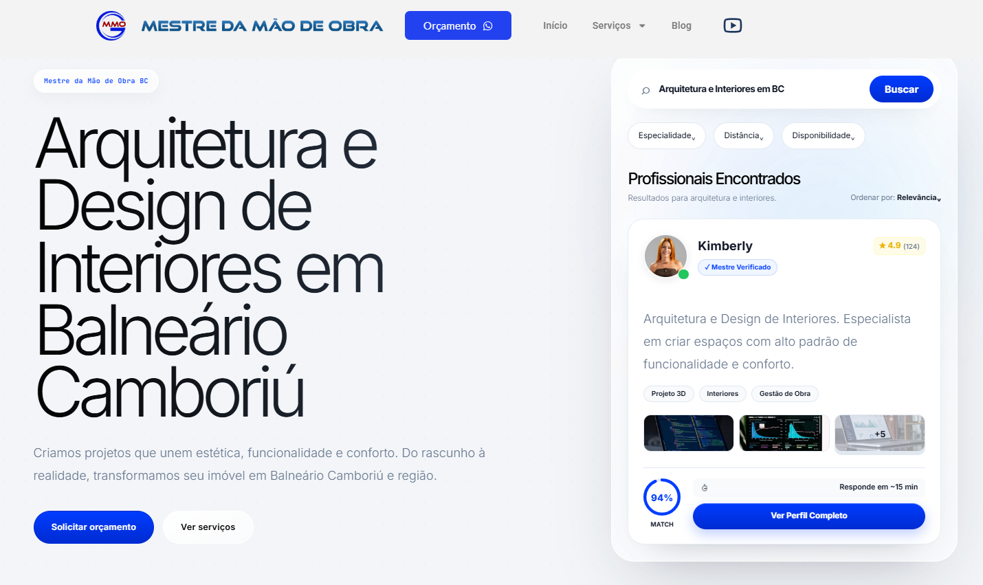 Aquitetura E Design De Interiores Em Balneario Camboriu
