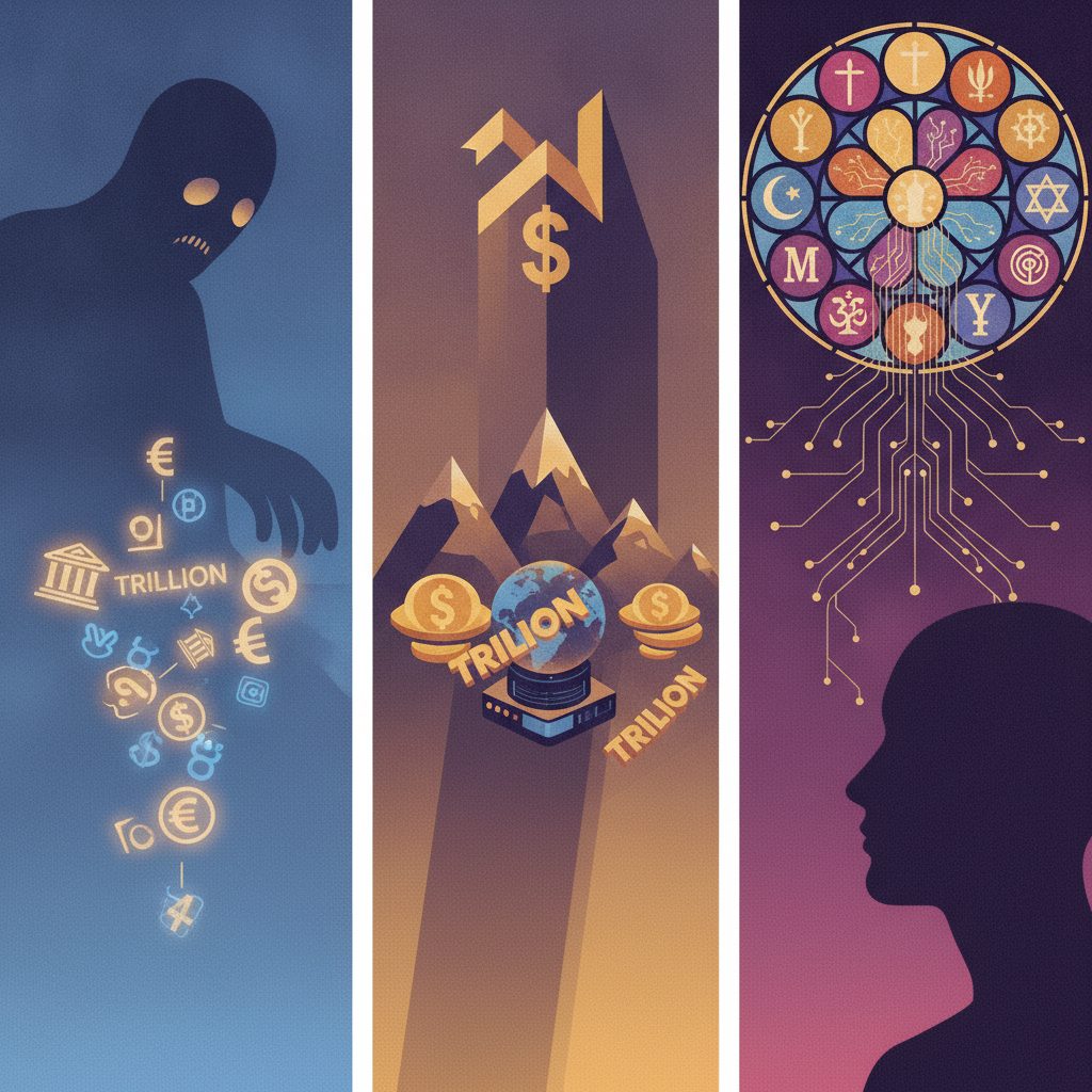 IA em três frentes: o modelo que assusta bancos, a empresa que quer trilhões e o debate que chegou às religiões IA em três frentes: o modelo que assusta bancos, a empresa que quer trilhões e o debate que chegou às religiões