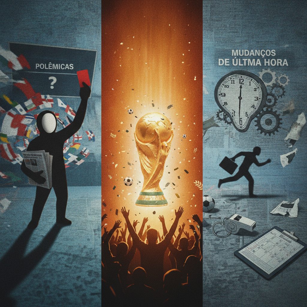 Copa do Mundo movimenta o notici&aacute;rio com pol&ecirc;micas, celebra&ccedil;&otilde;es e mudan&ccedil;as de &uacute;ltima hora