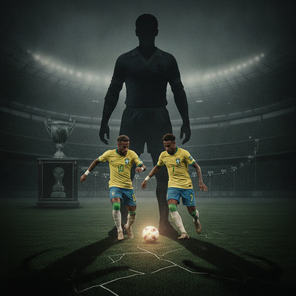 Neymar, Vini Jr e a sombra de um passado que ainda assombra: o que o momento do camisa 10 diz sobre o futuro da Sele&ccedil;&atilde;o