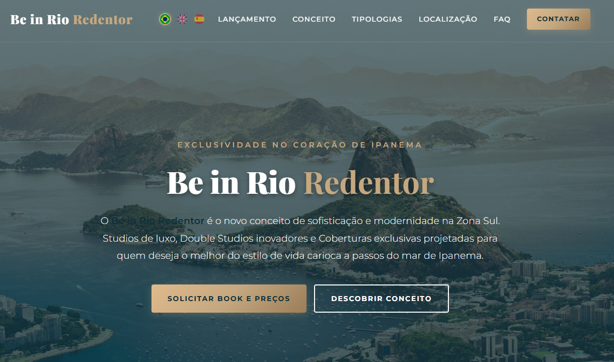 Empreendimento Be In Rio Redentor