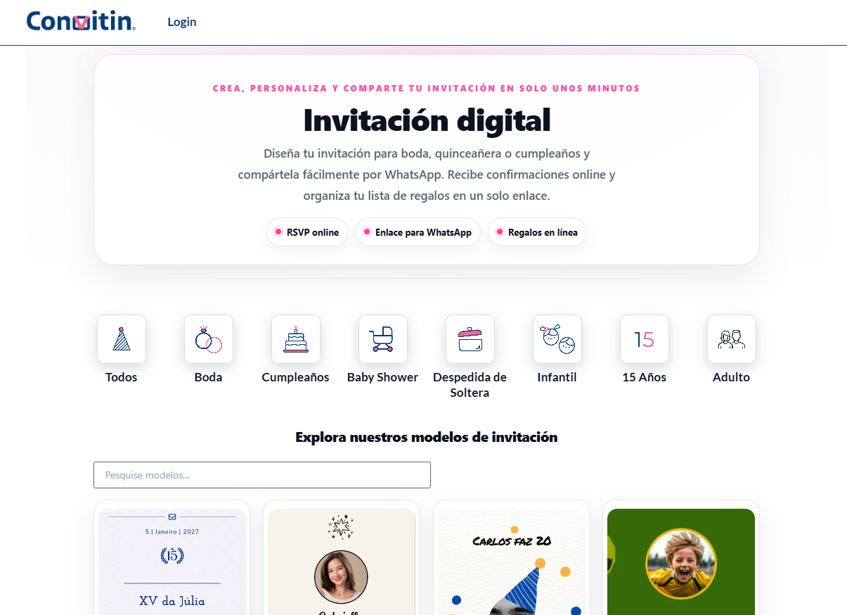 Invitaciones De Cumpleanos