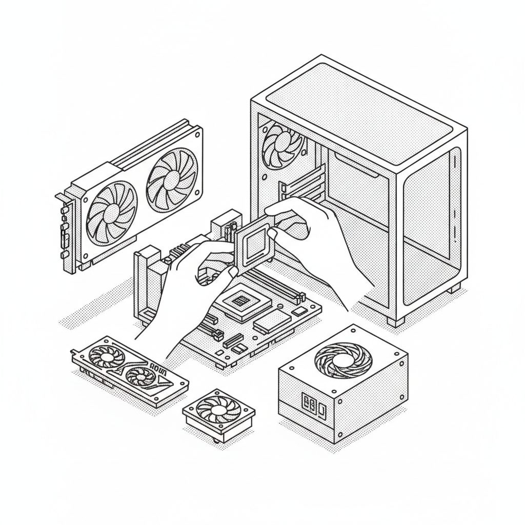 Guia completo para montar PC sem cometer os erros mais comuns que destroem componentes caros