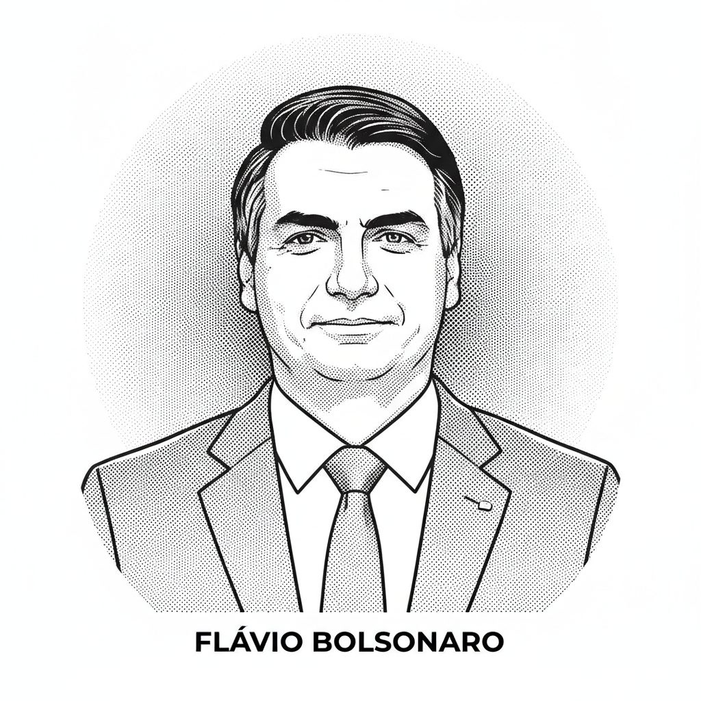 A camisa, os escândalos e a sucessão: o futuro político de Flávio Bolsonaro em três atos