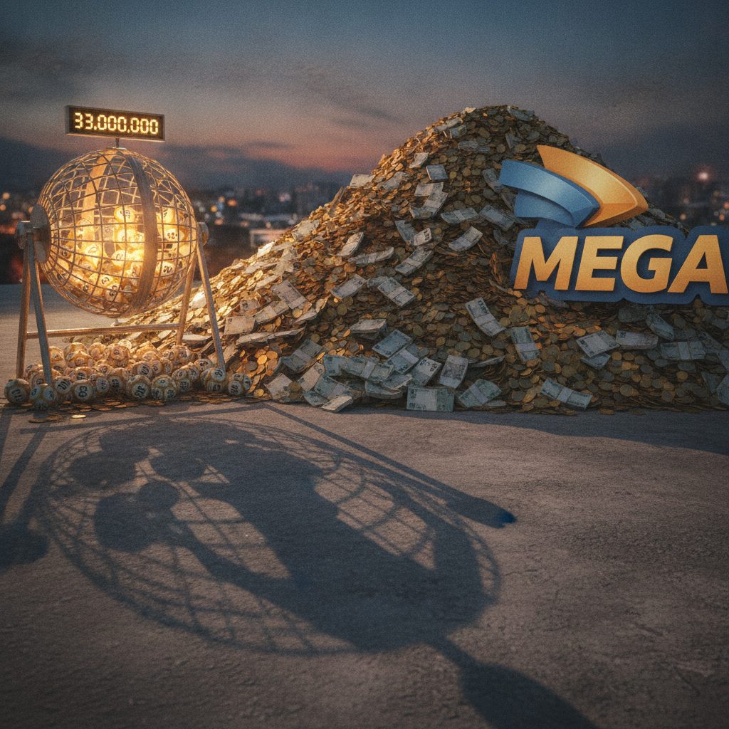 Mega-Sena acumula e pr&ecirc;mio principal vai para R$ 33 milh&otilde;es